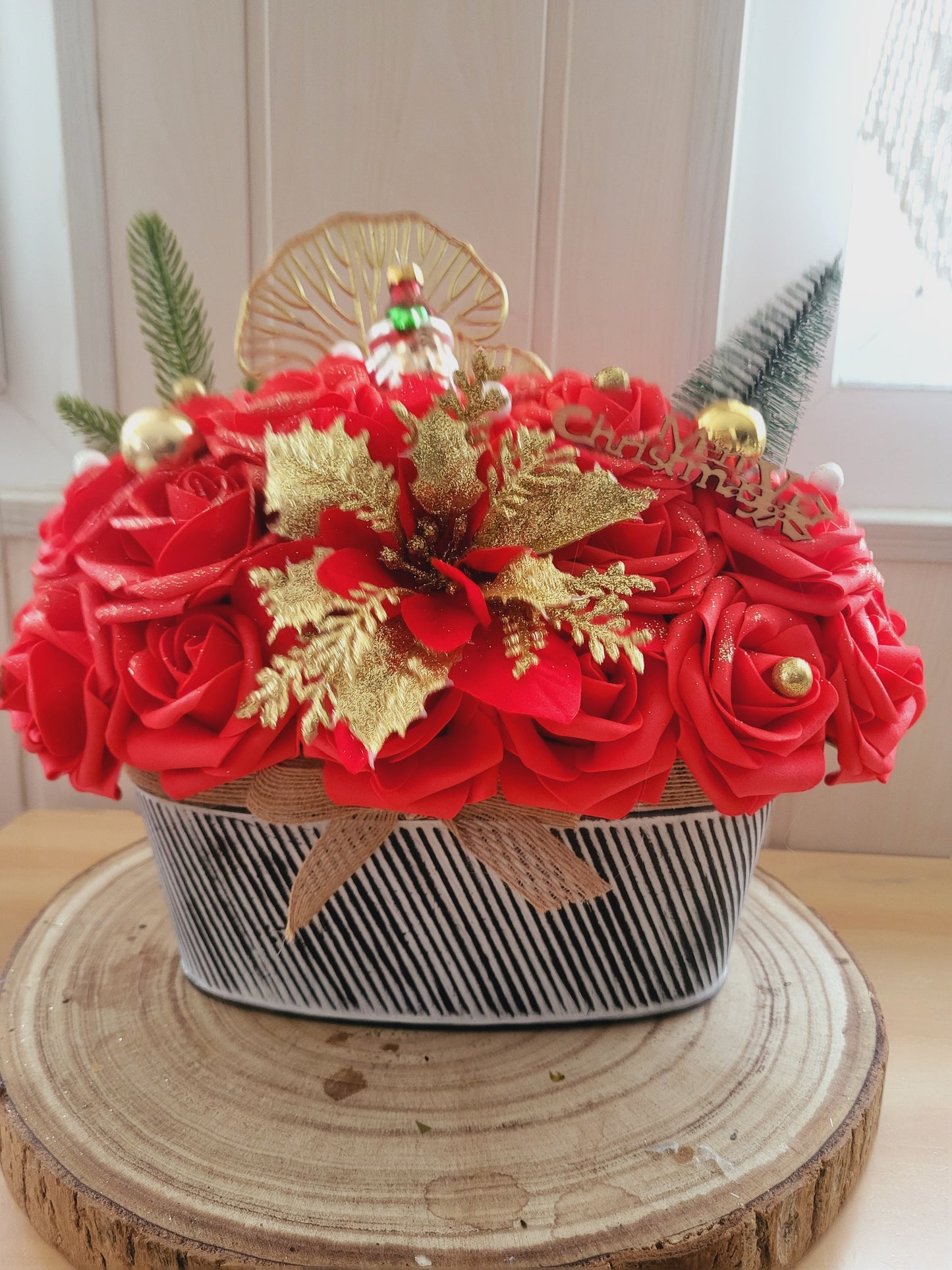 Jardinière de noël
