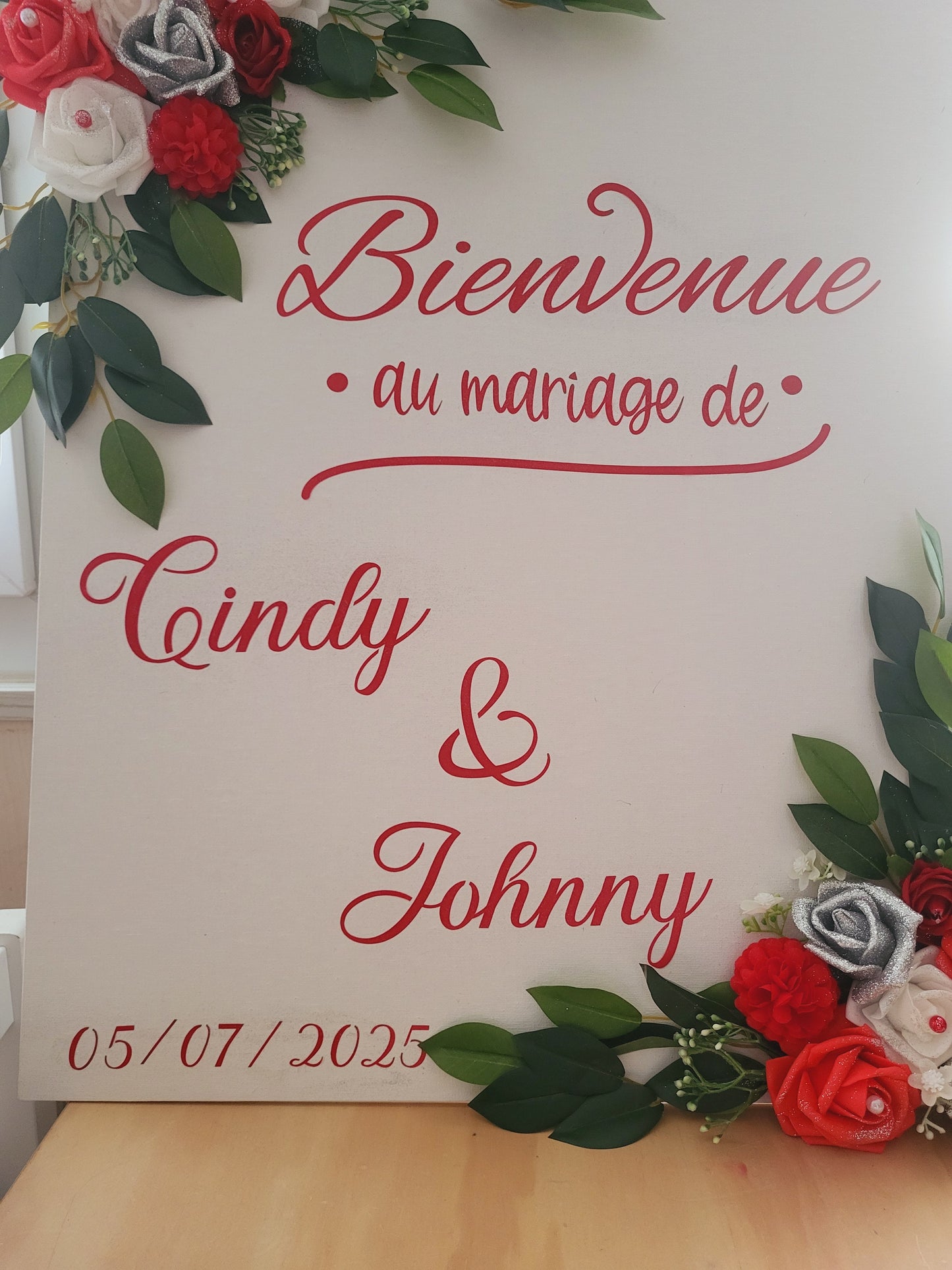 Panneau de bienvenue