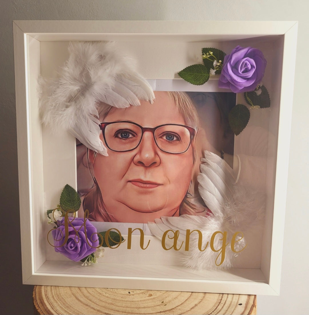 Cadre 3d personnalisé