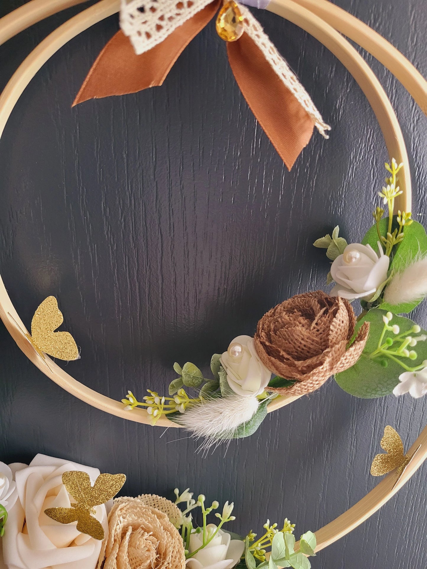 Couronne florale