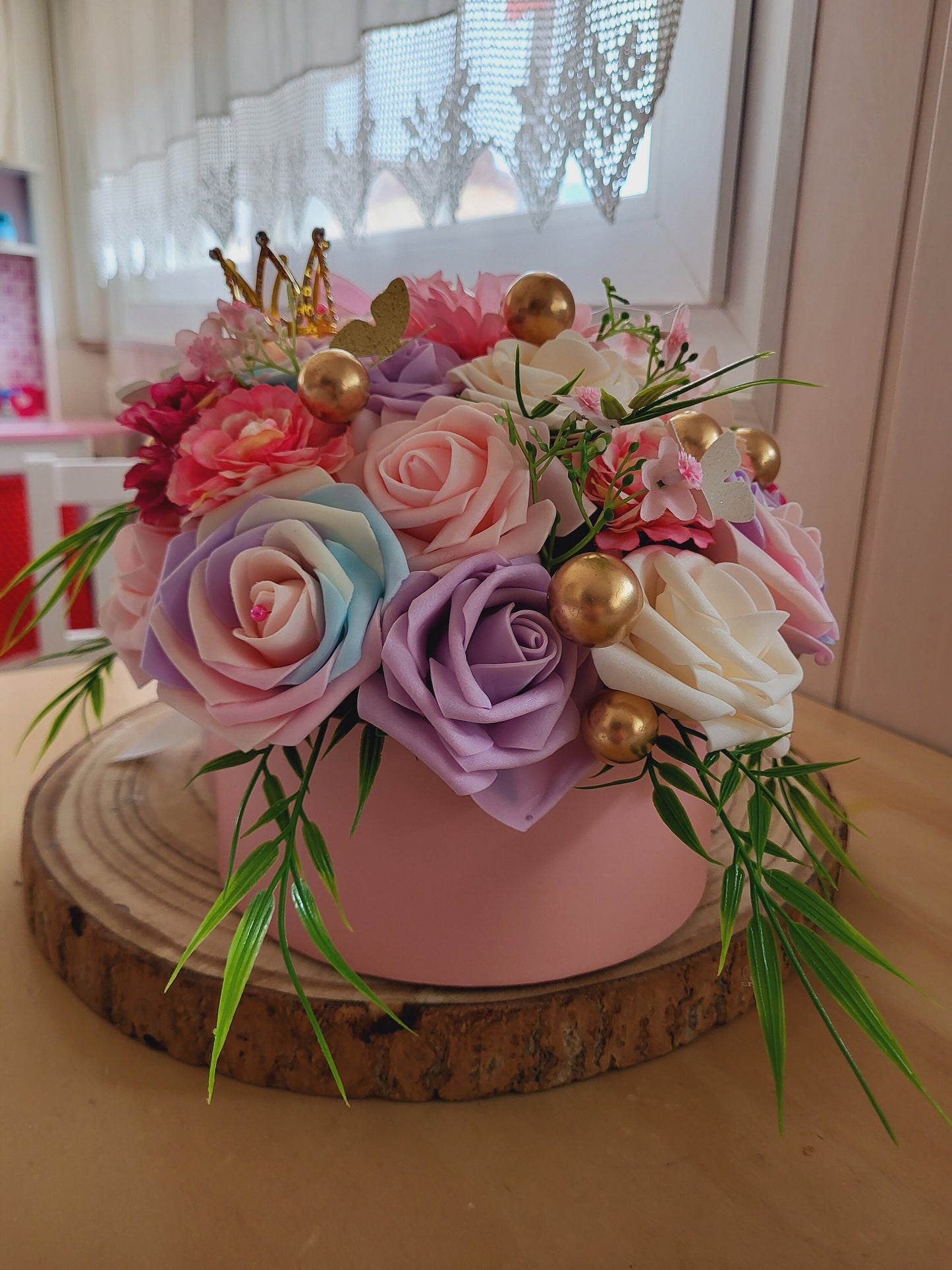 Box florale berceau