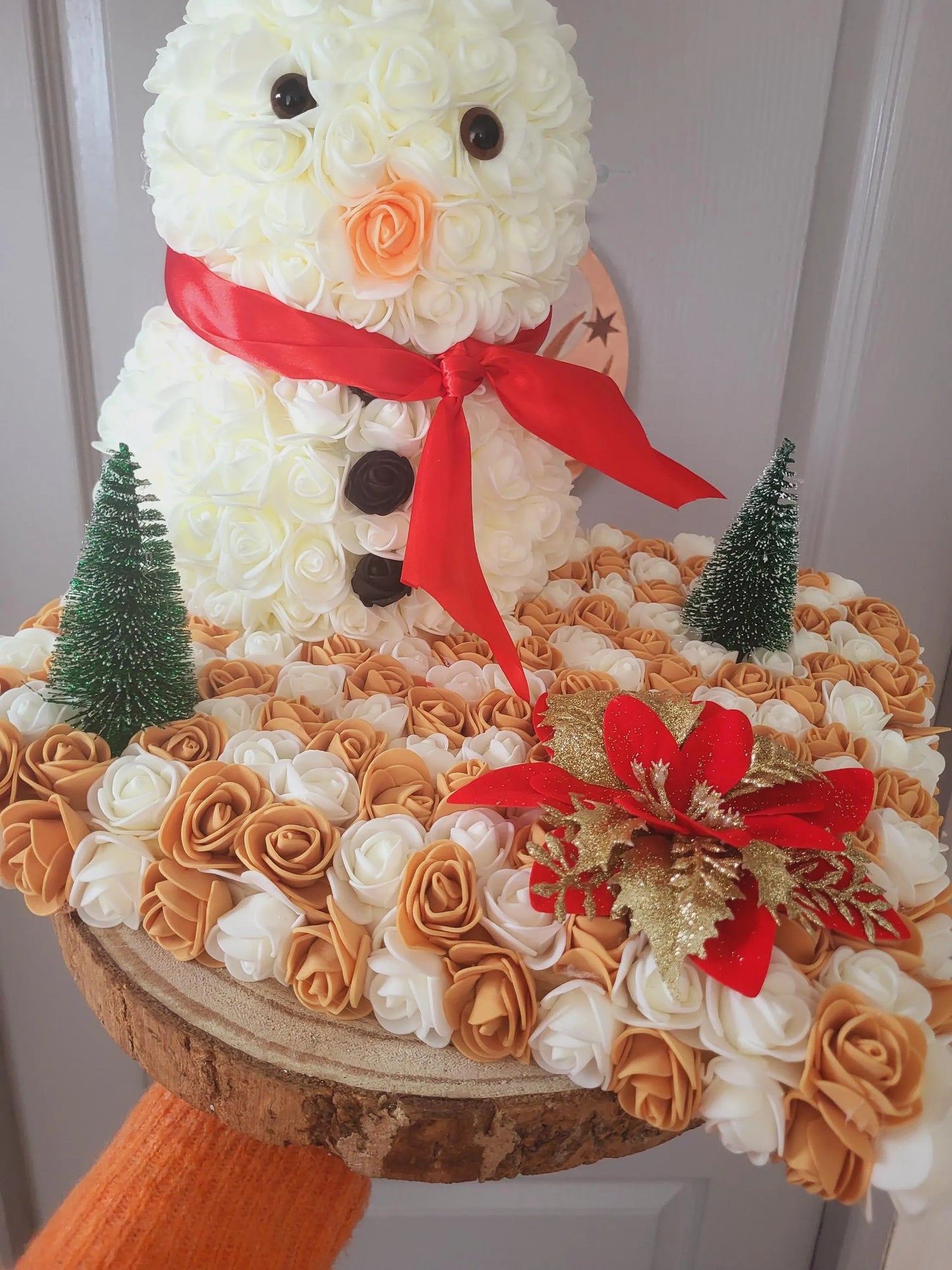 Plaque bonhomme de neige