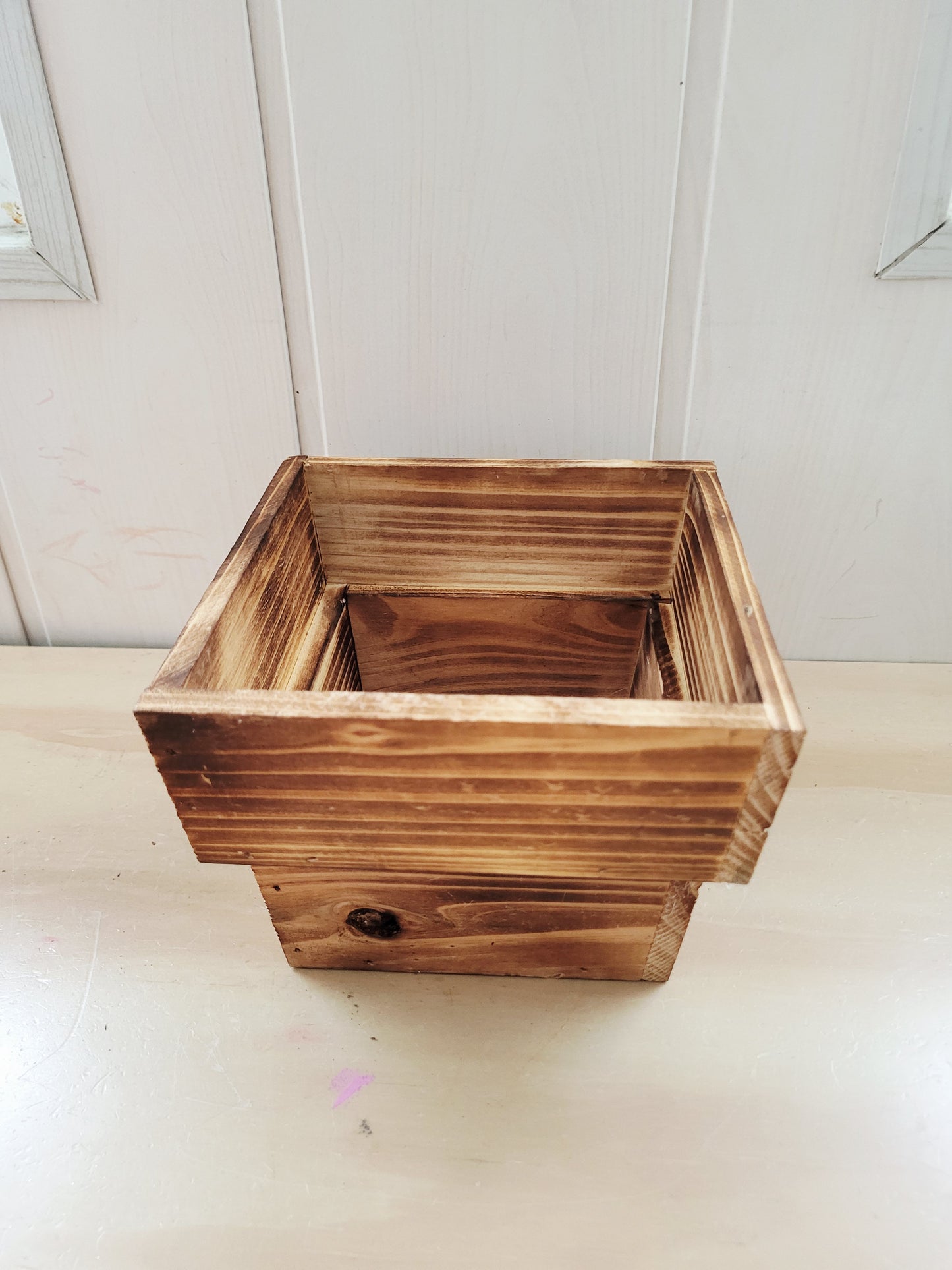 Pot en bois a perdonalise