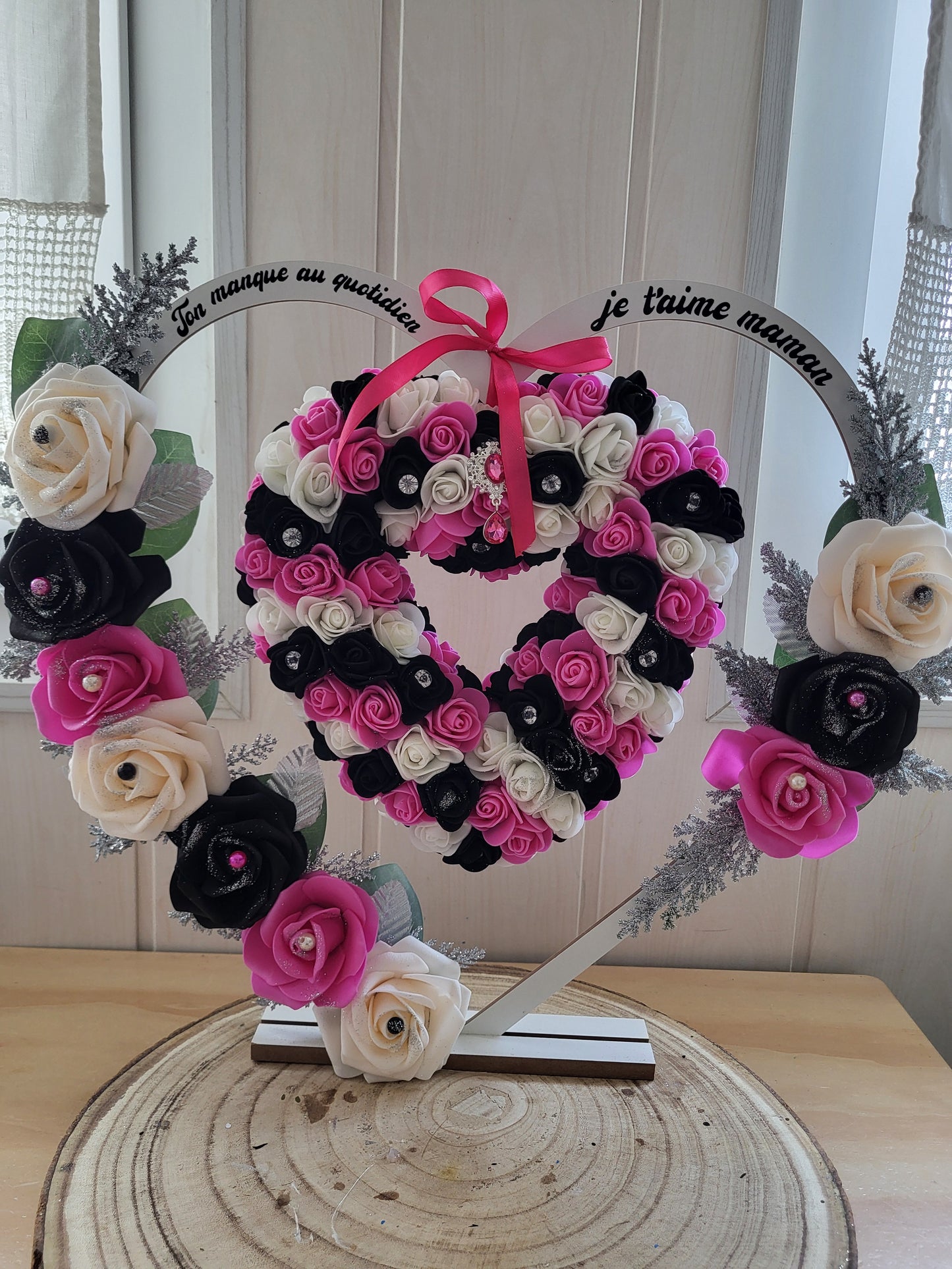 Coeur double pour décoration de intérieur