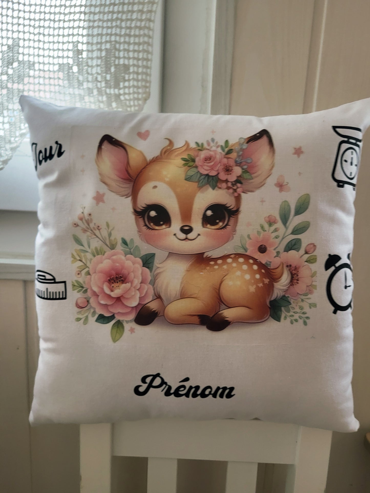 Coussin a personalisee
