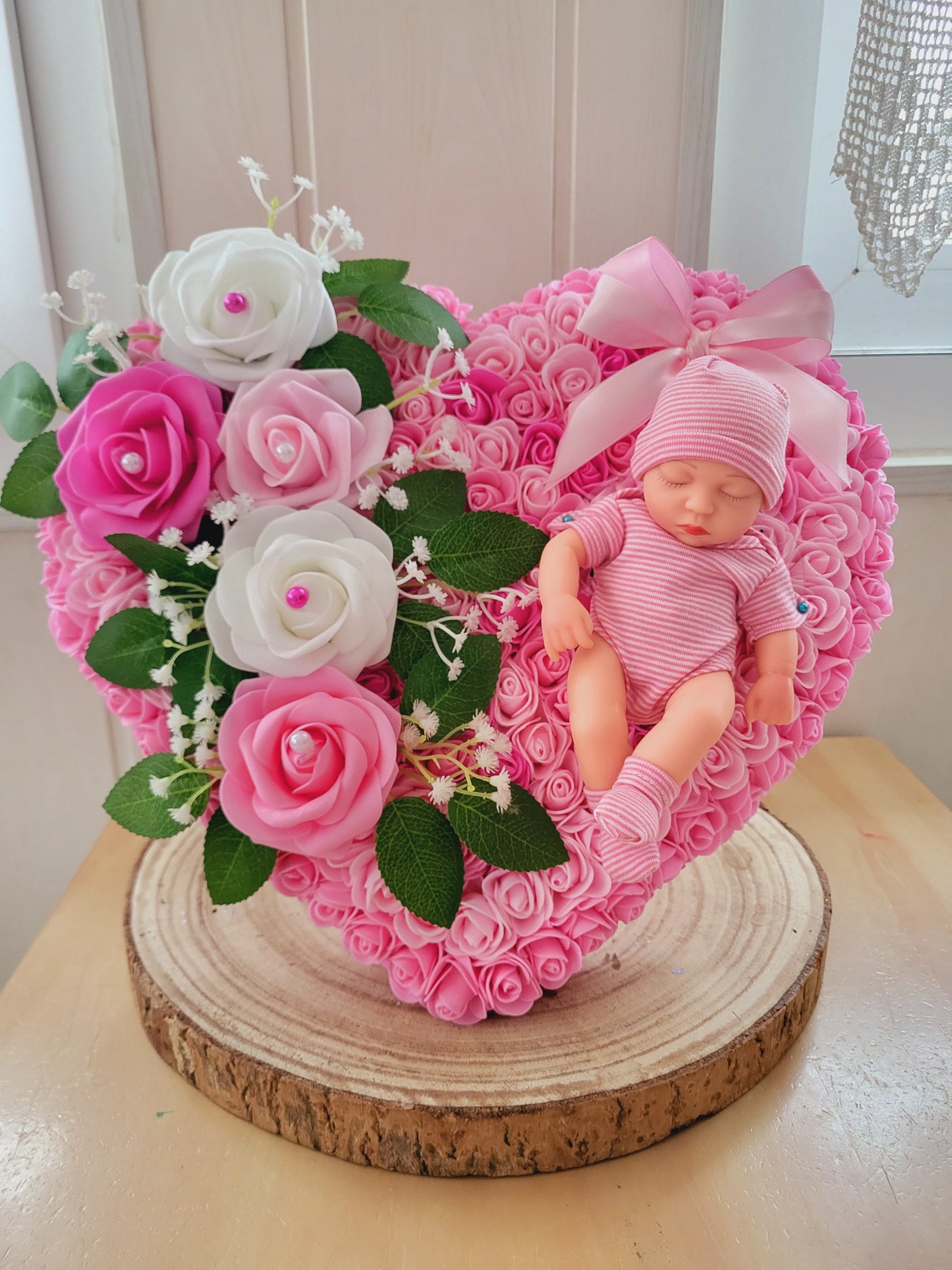 Coeur funairaire avec bébé