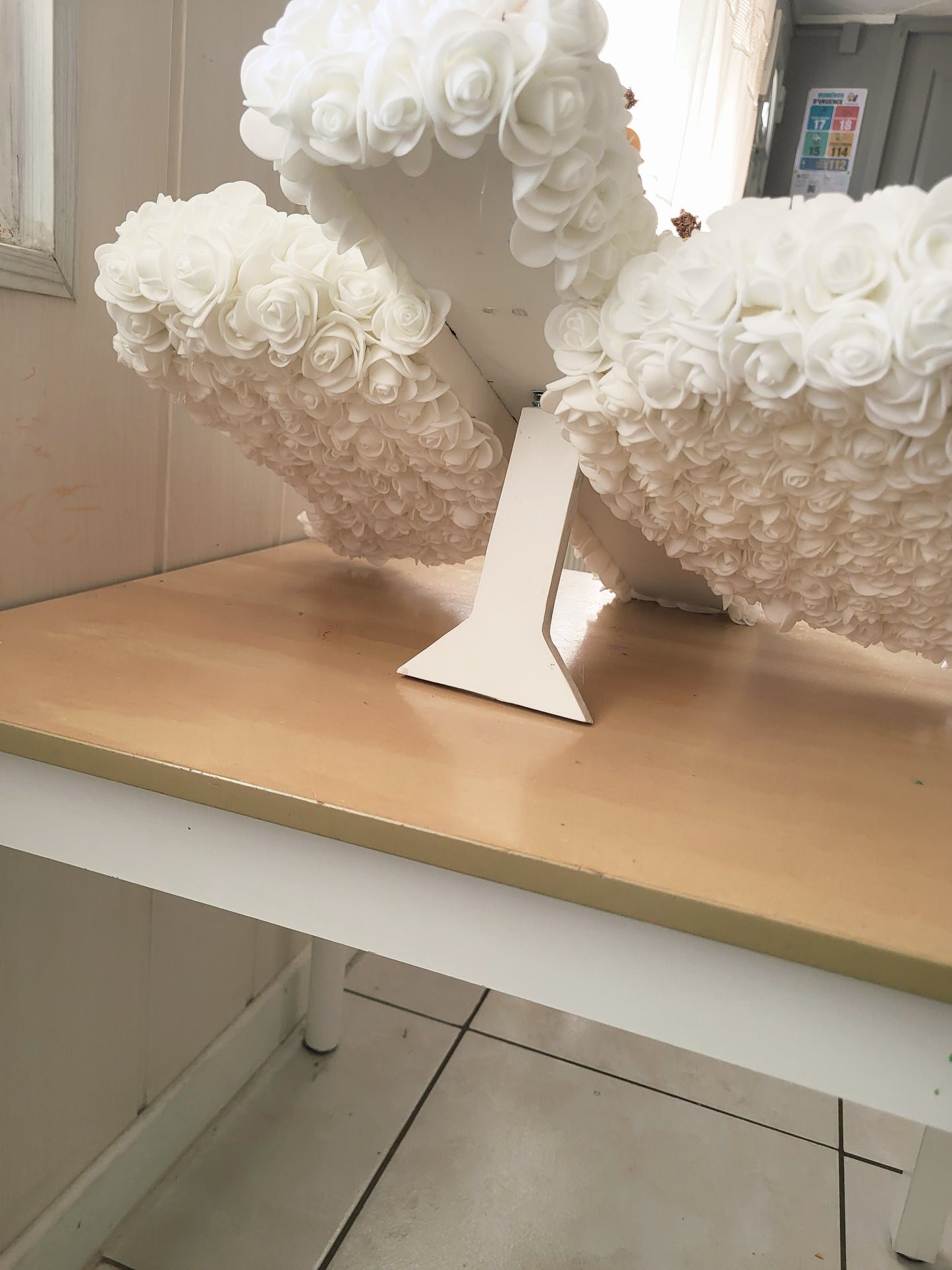 Croix ailles d'ange pour monuments funéraire