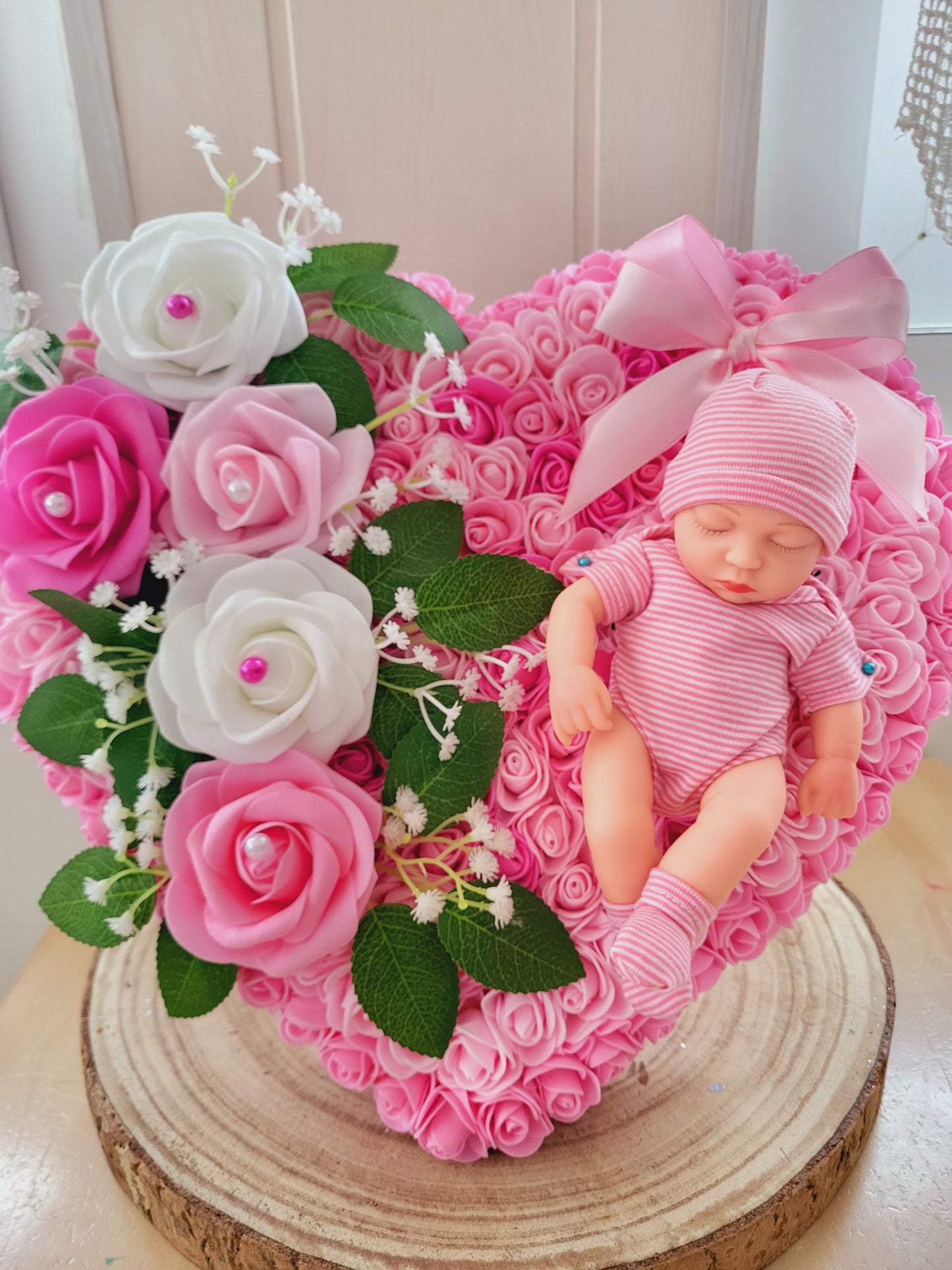 Coeur funairaire avec bébé