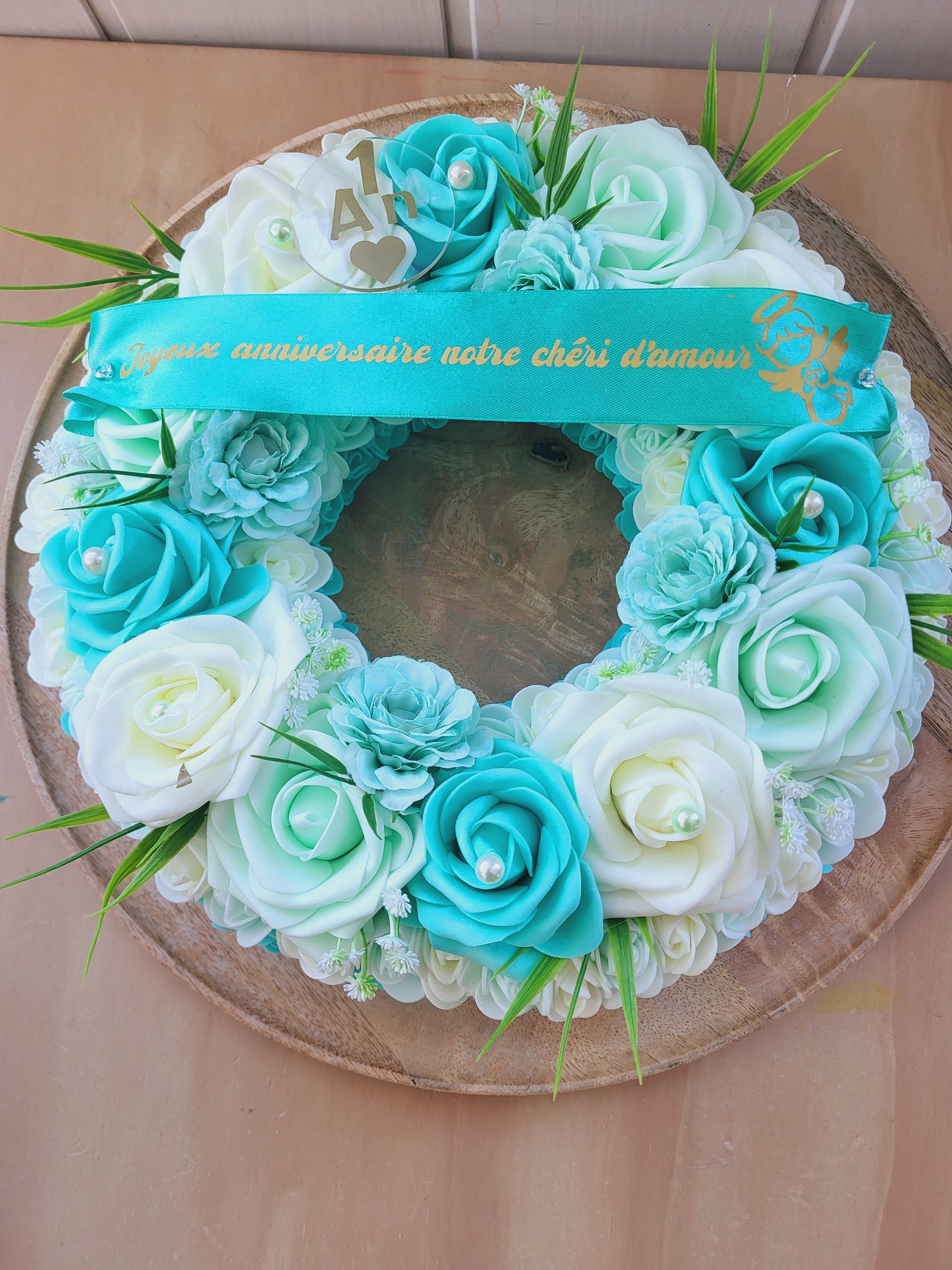 Couronne pour monument funéraire