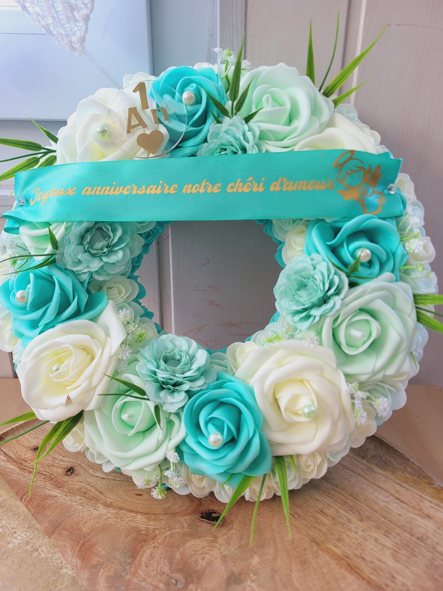 Couronne pour monument funéraire