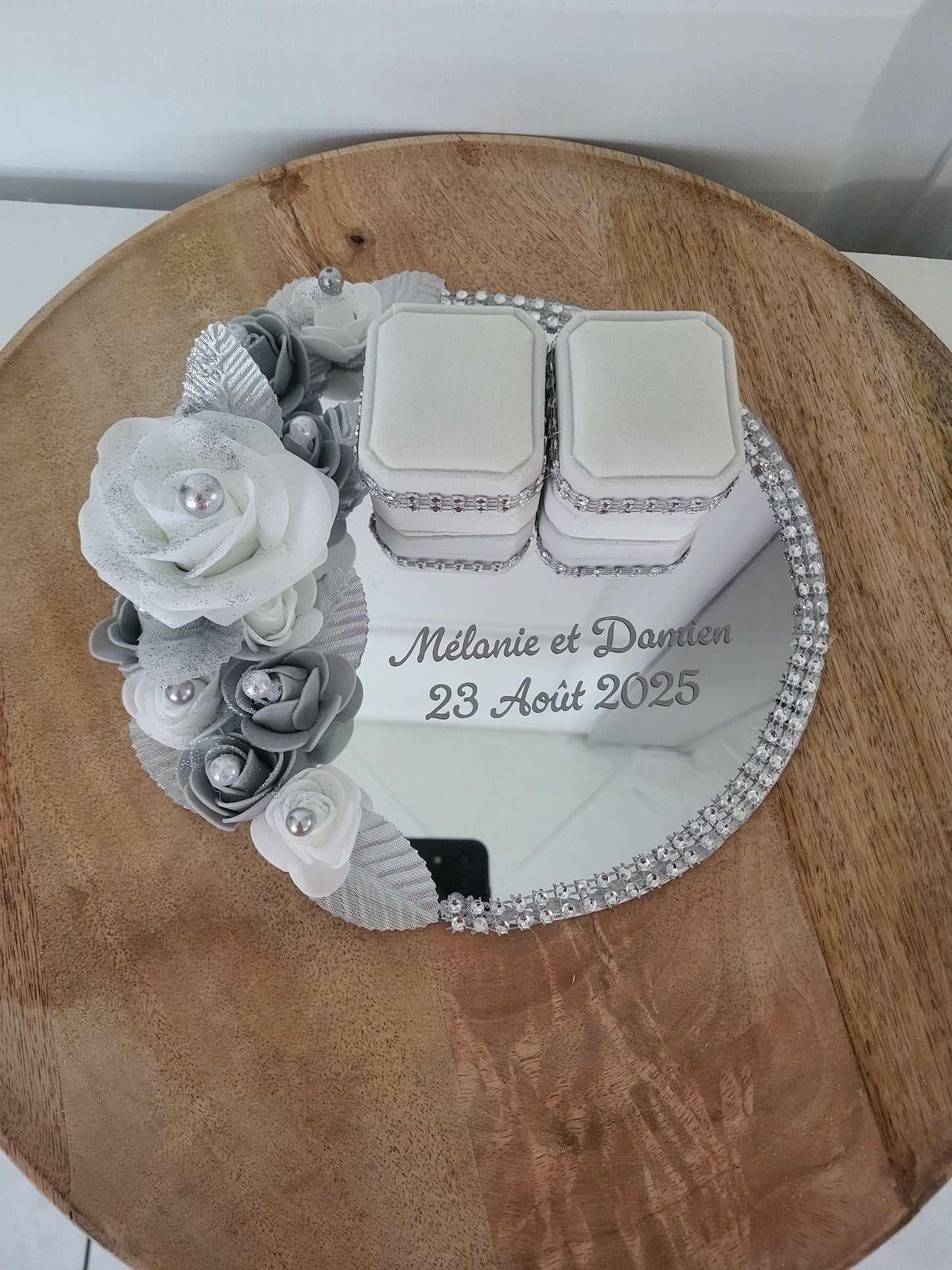Porte alliances sur mirroir