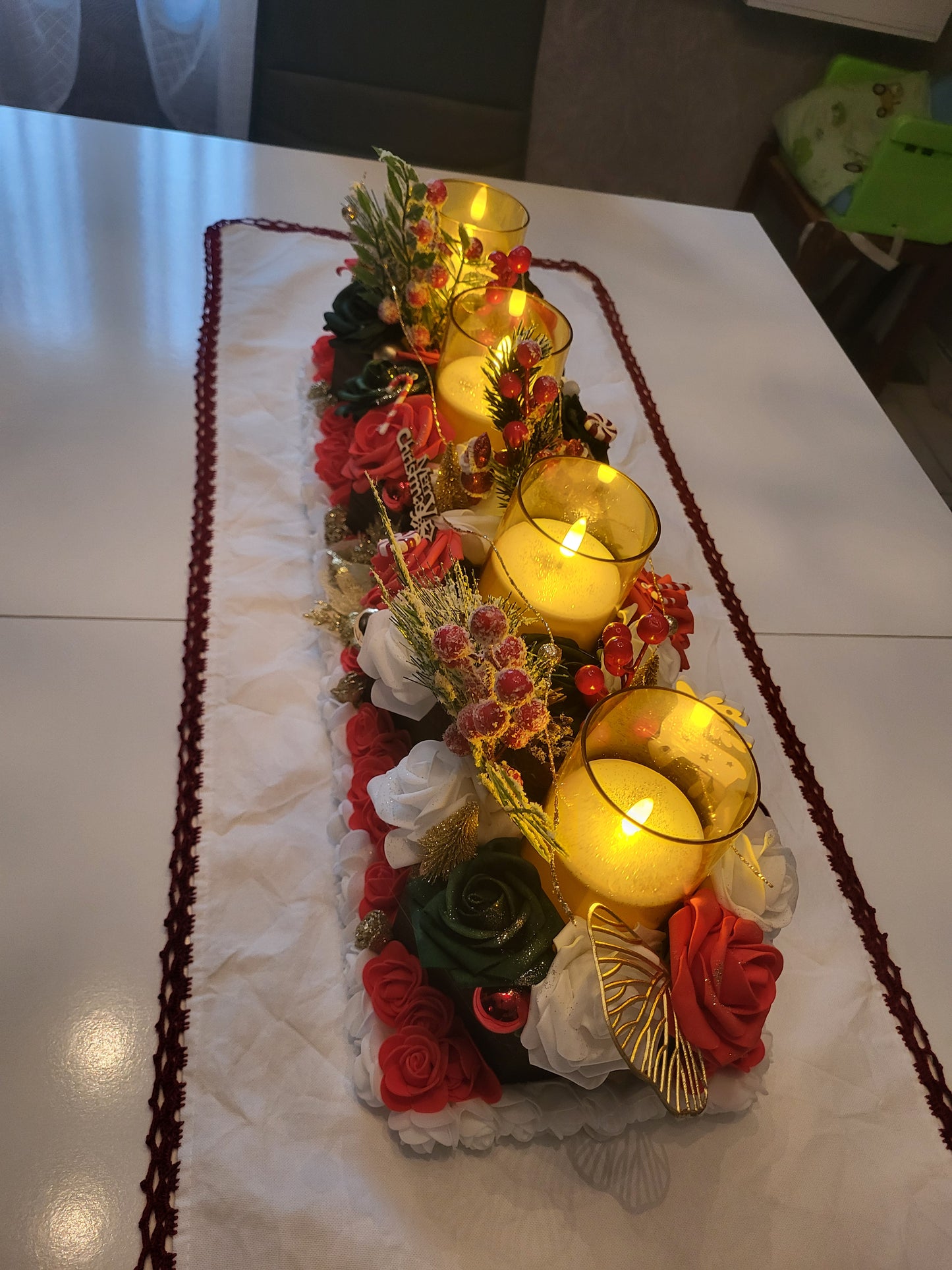 Centre de table pour Noël