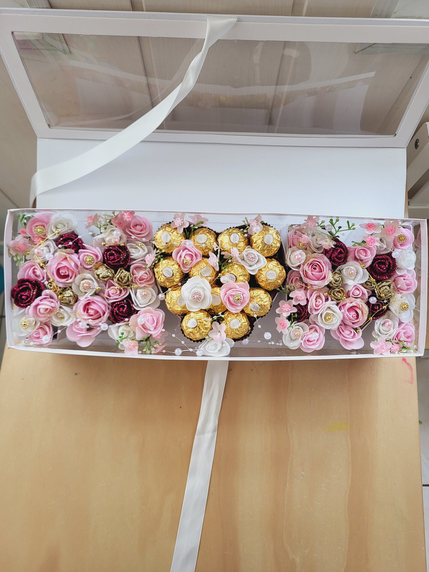 Boite florale pour le fête des mères