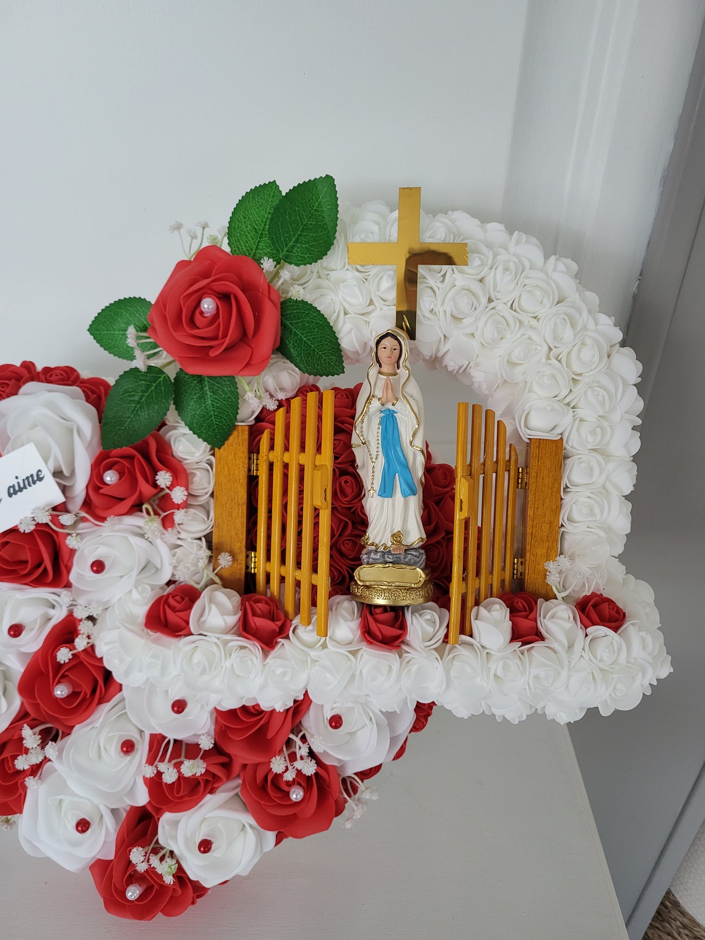 Coeur porte du paradis pour monument funéraire