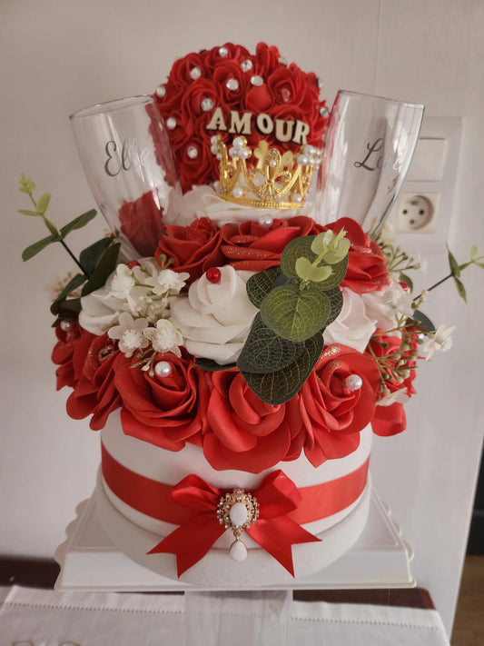 Box florale pour mariage
