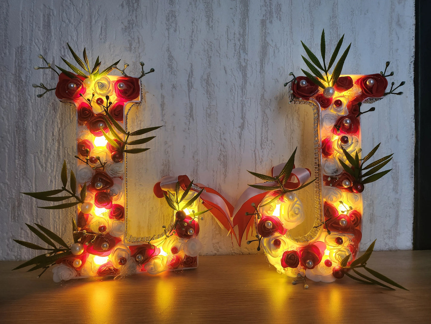 Lettres a led