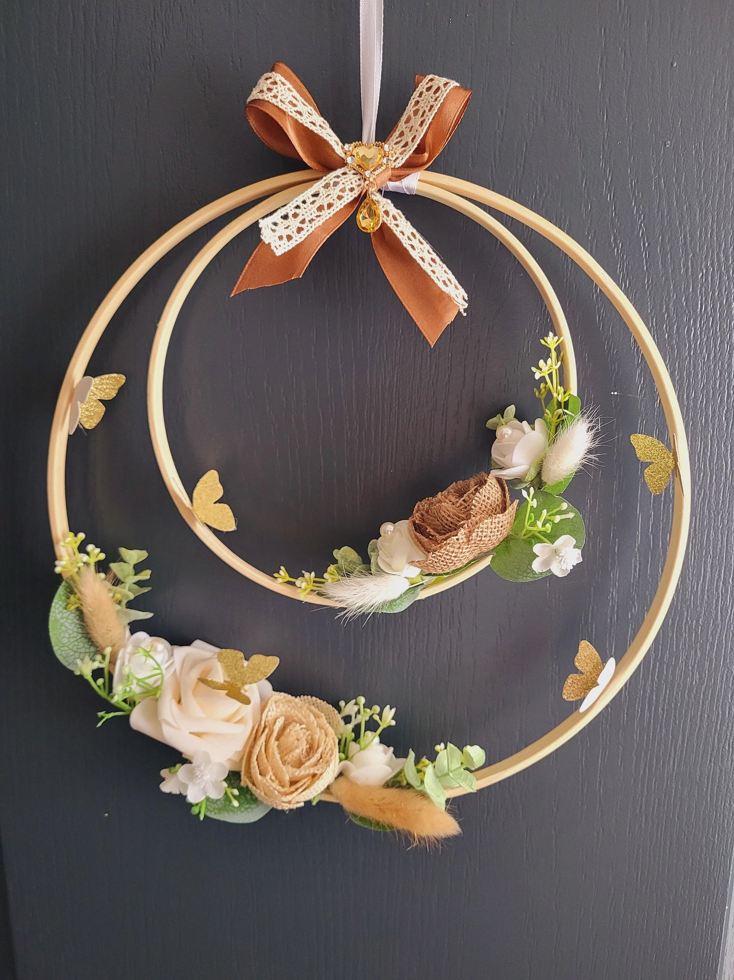 Couronne florale