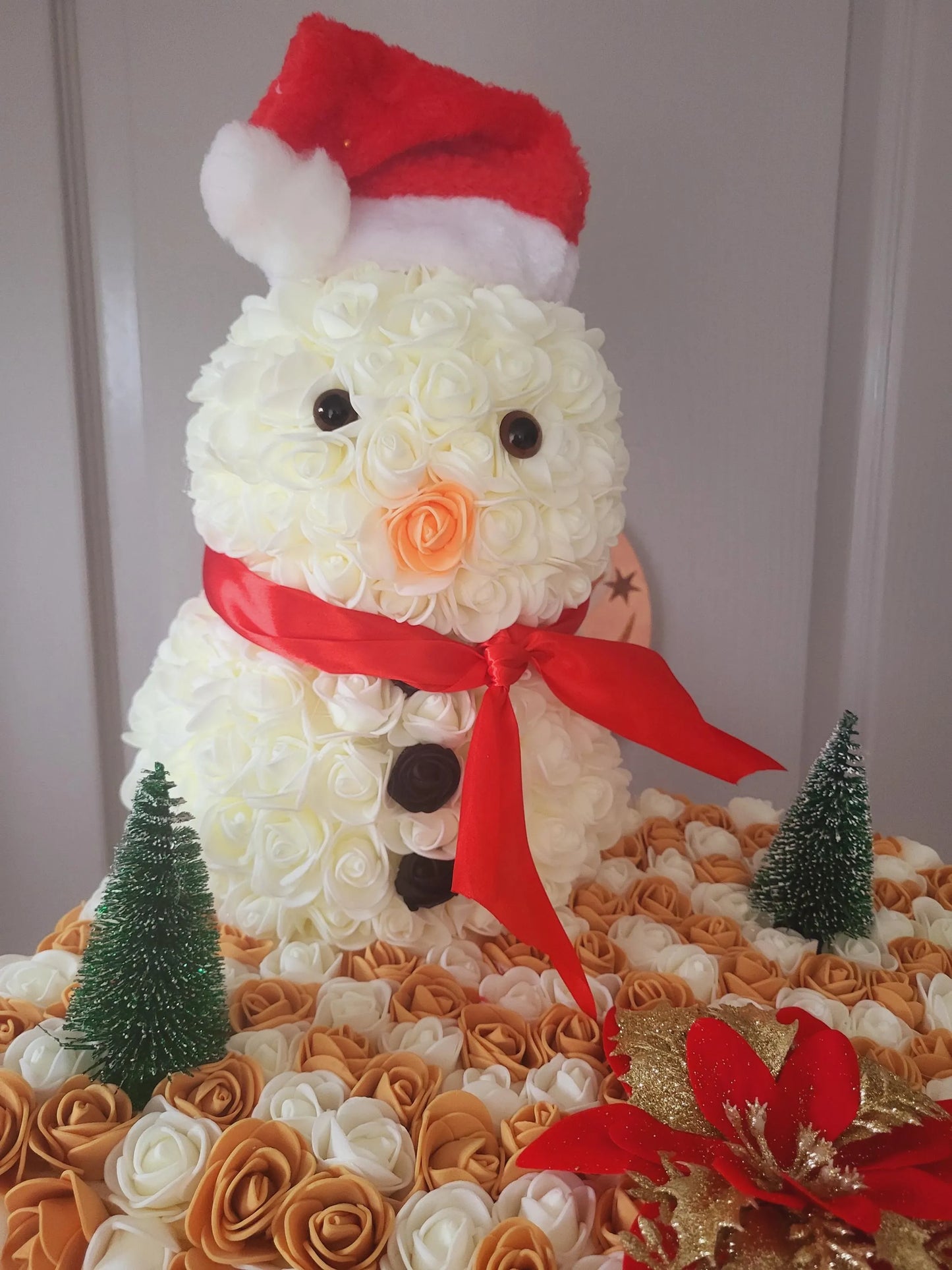 Plaque bonhomme de neige
