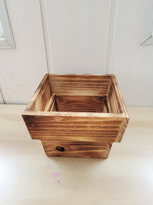 Pot en bois a perdonalise