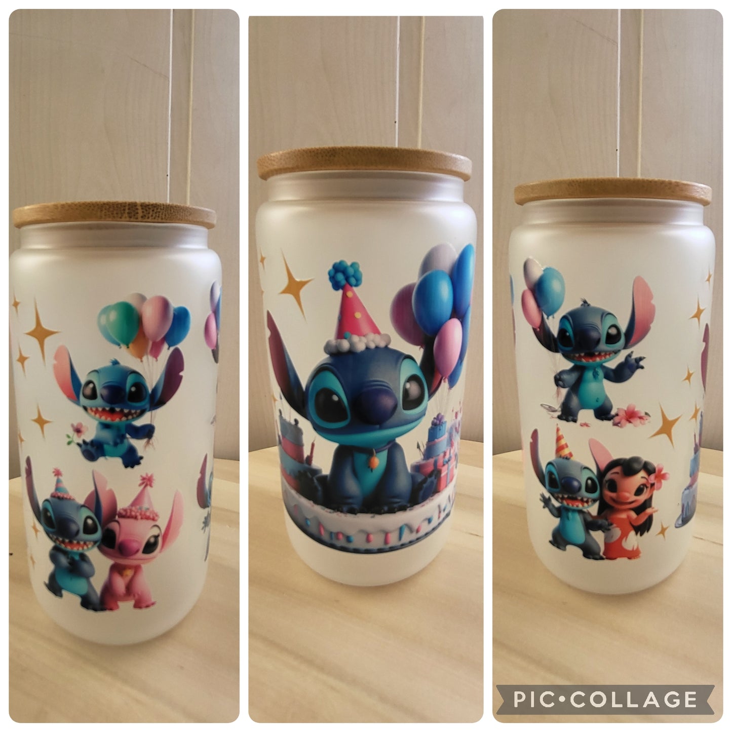 Gobelets en verre stich
