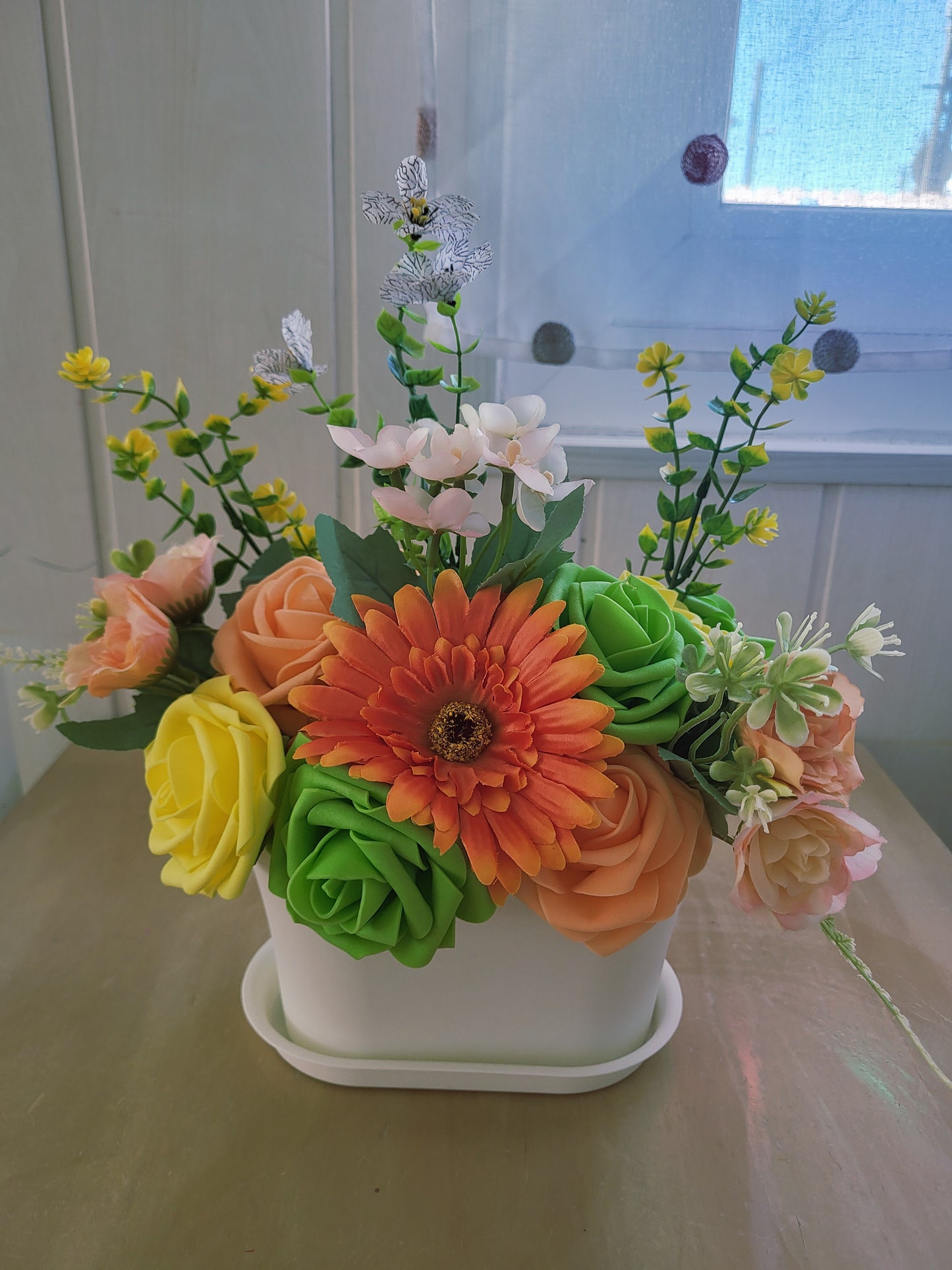 Mini jardiniere pour monument funeraire