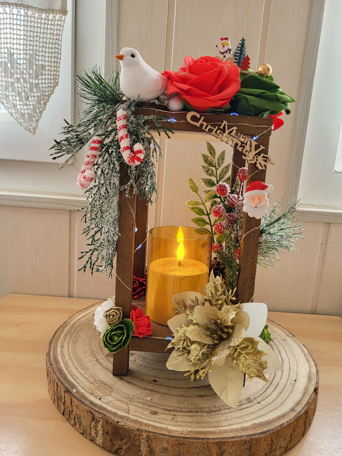 Lanterne de noël extérieur et intérieur