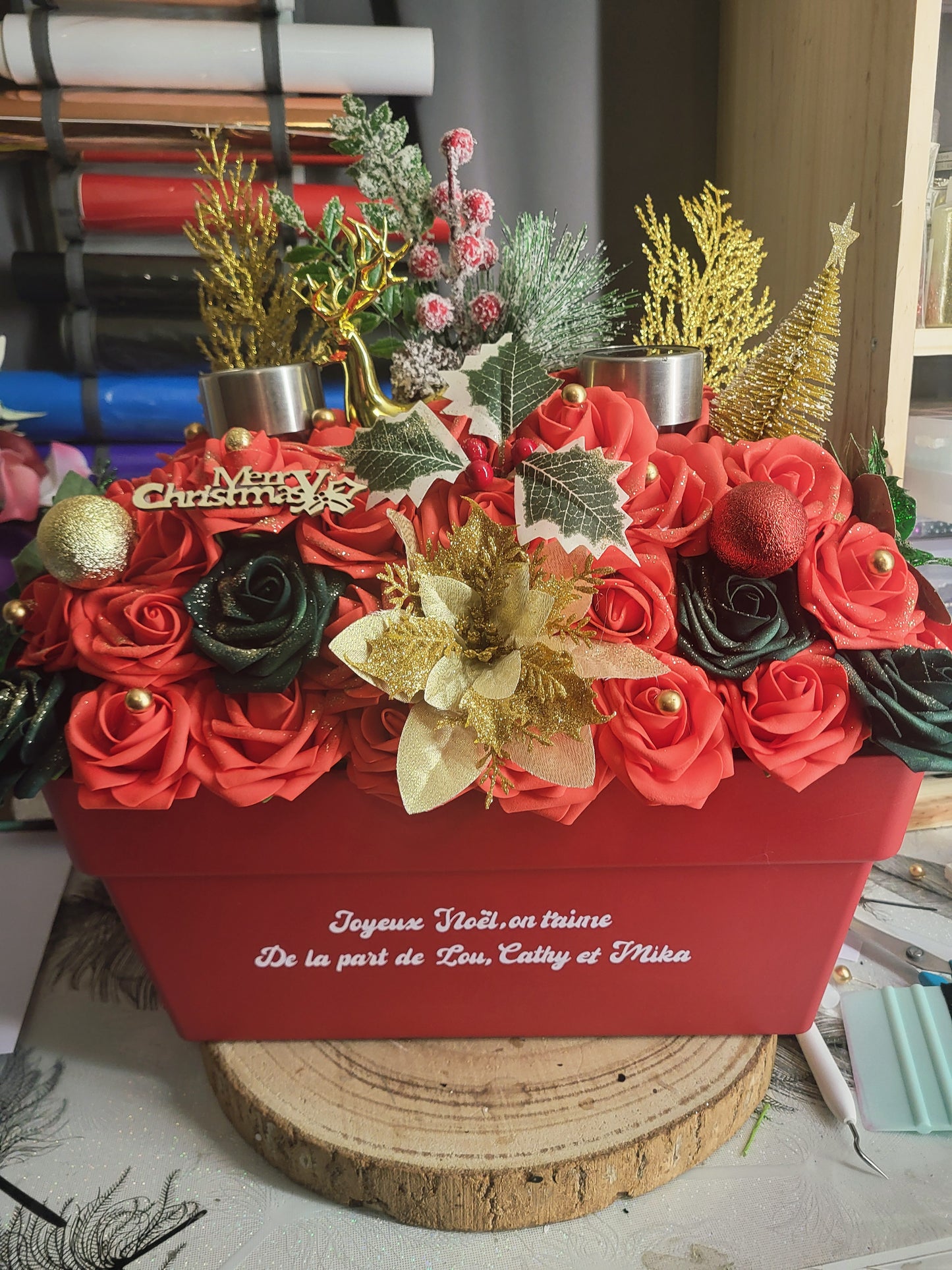 Jardiniere de noël