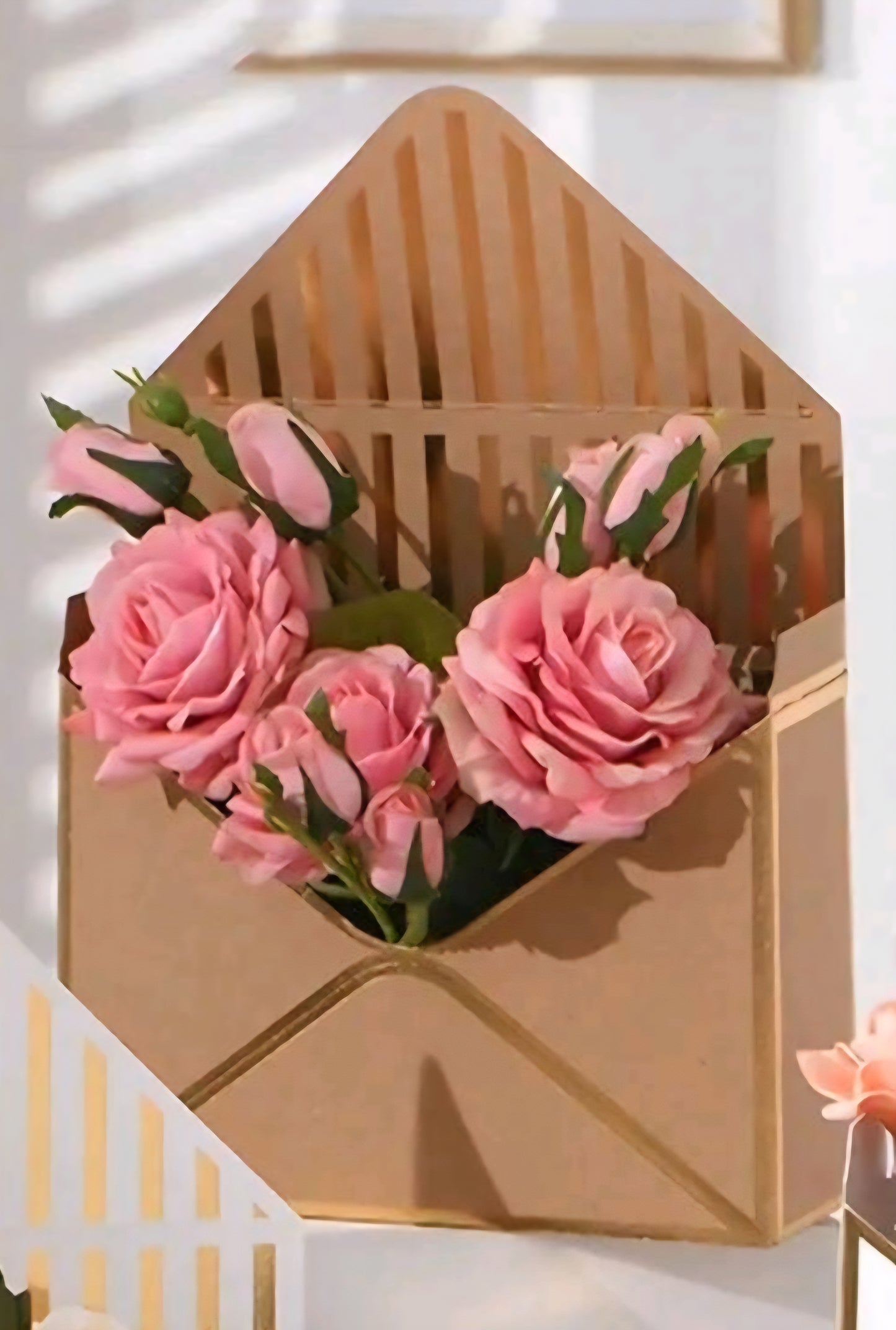 Boite florale enveloppe