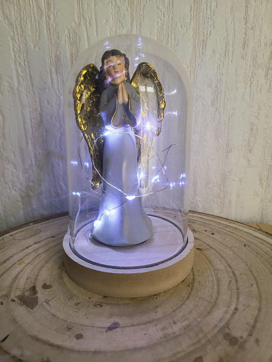 Cloche avec ange ou vierge