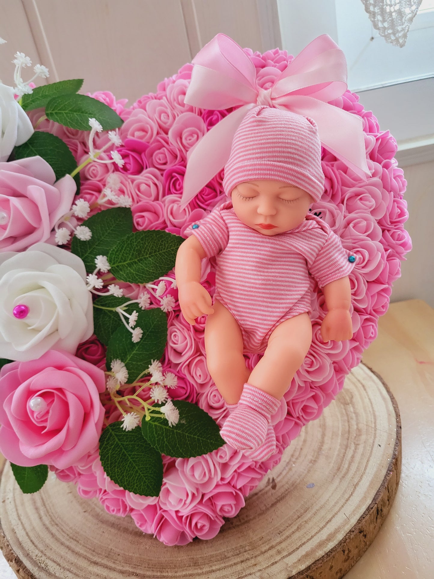 Coeur funairaire avec bébé