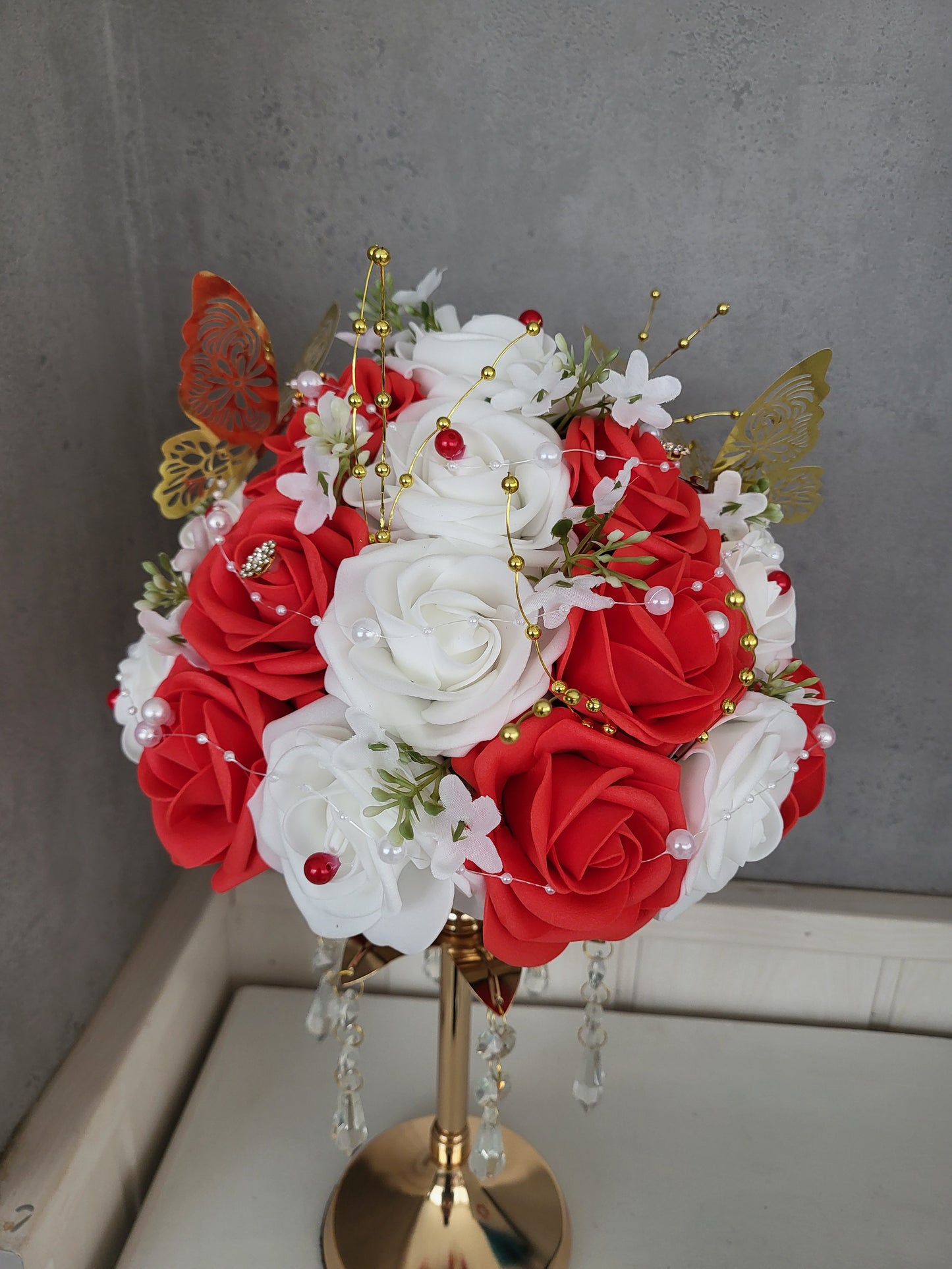 Bougeoir florale pour decoration