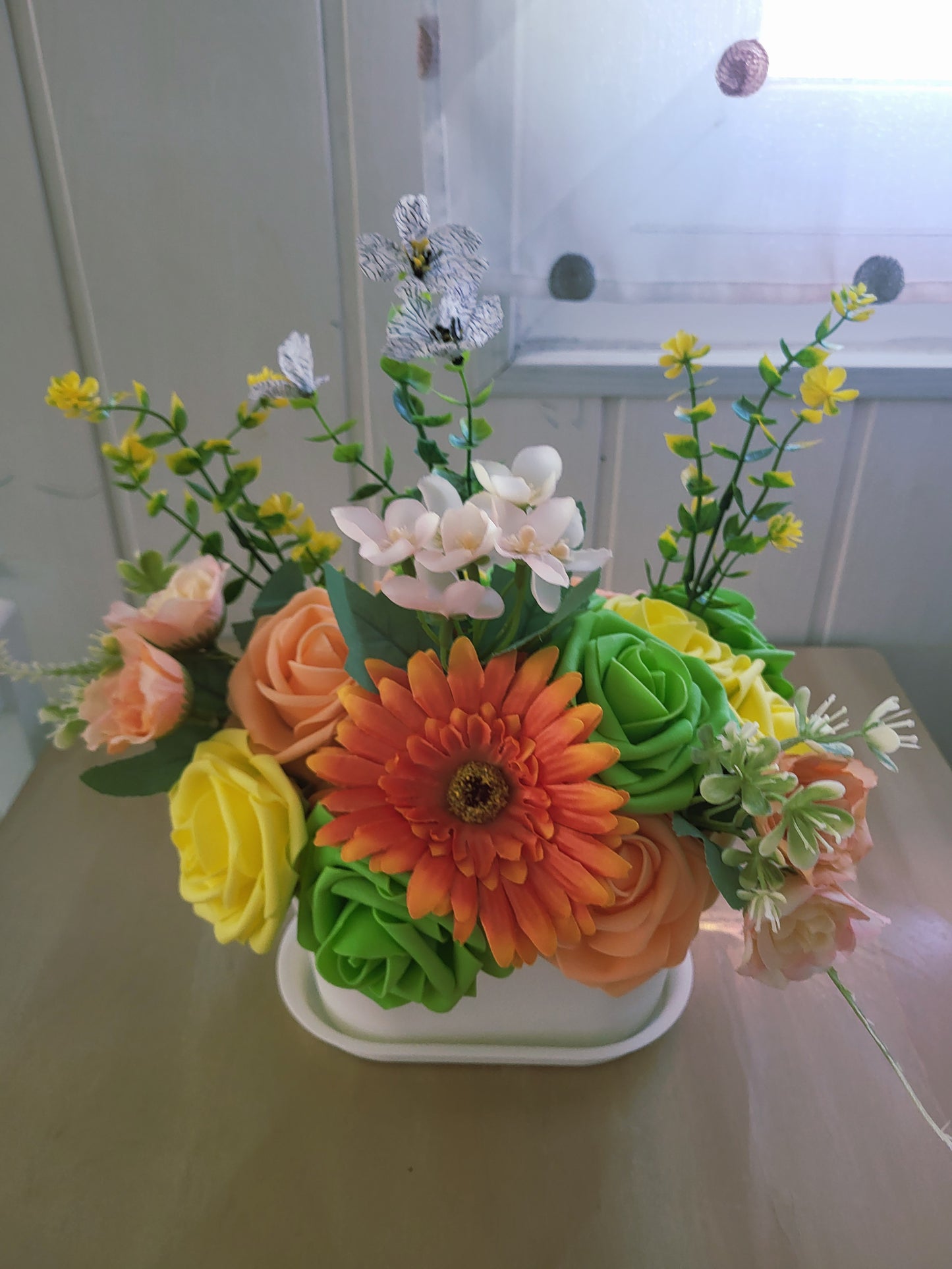 Mini jardiniere pour monument funeraire