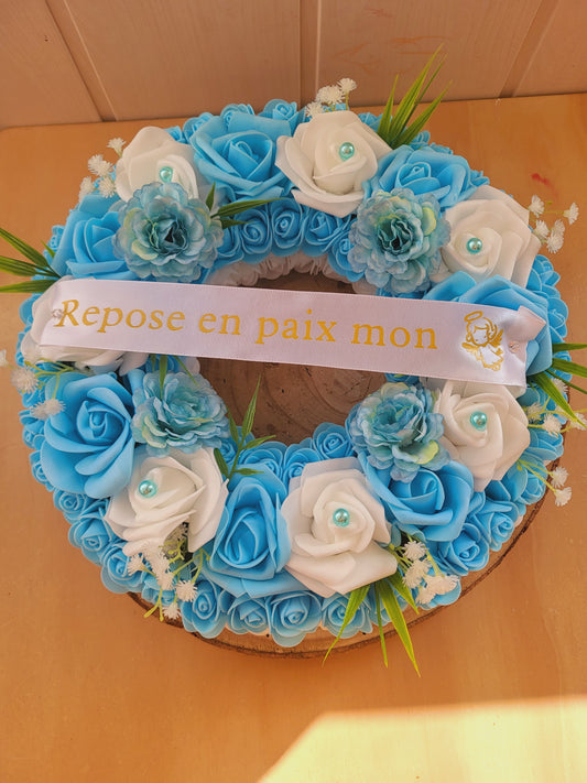 Couronne pour monument funéraire