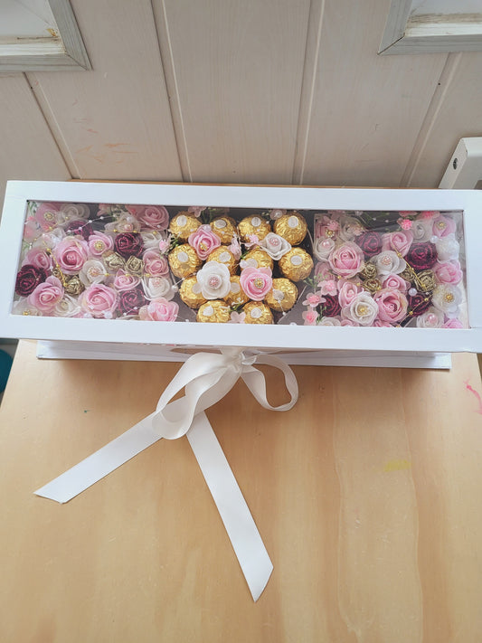 Boite florale pour le fête des mères