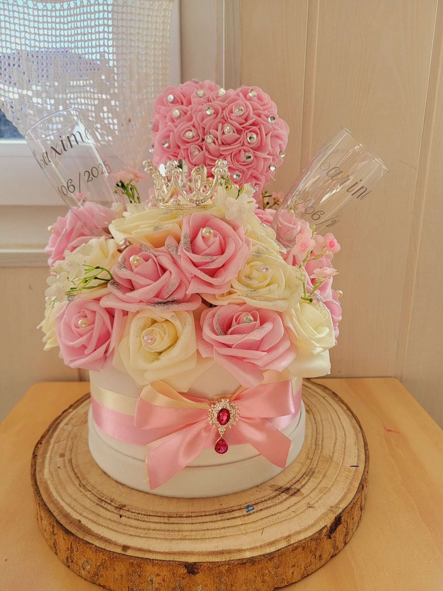 Box florale pour mariage